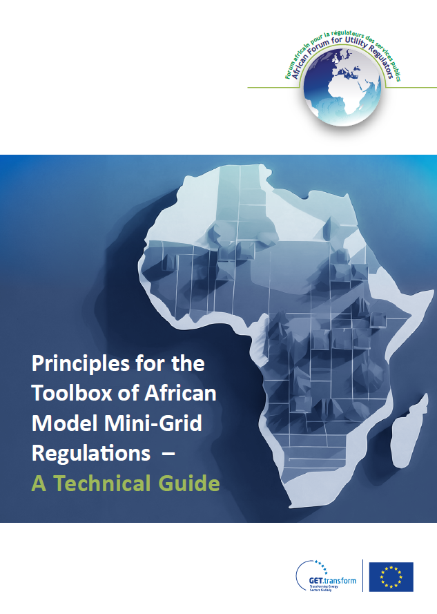 Cover of the Principles for the Toolbox of African Model Mini-Grid Regulations