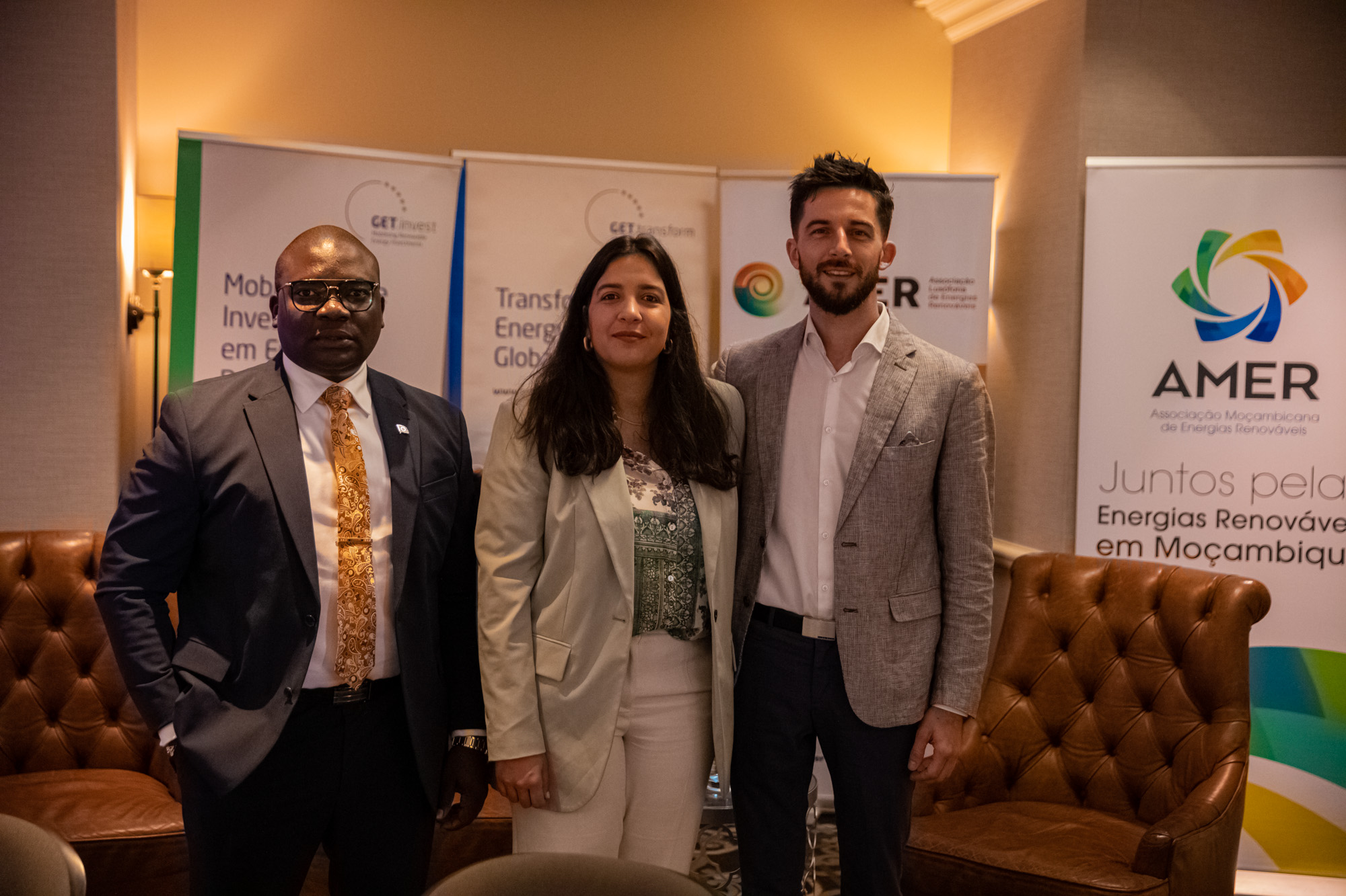 ORganisers of the "Scaling Distributed Generation in Mozambique" event by GET.transform in partnership with ALER and AMER.