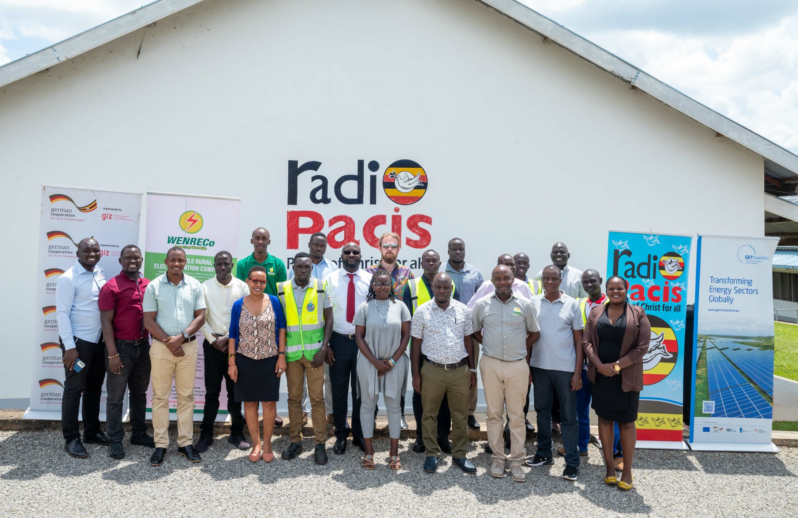 Participants at the Radio Pacis and WENRECo workshop