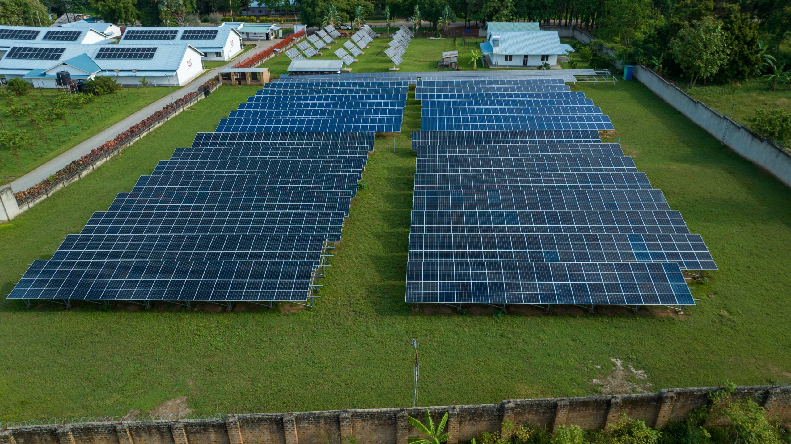 Solar Panels at Radio Pacis Uganda