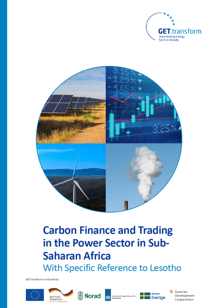 Lesotho Carbon Trading Report cover page