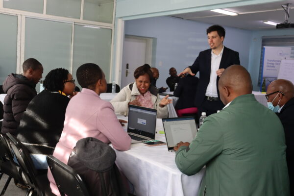 Active discussions at the Inensus offgrid workshop in Lesotho