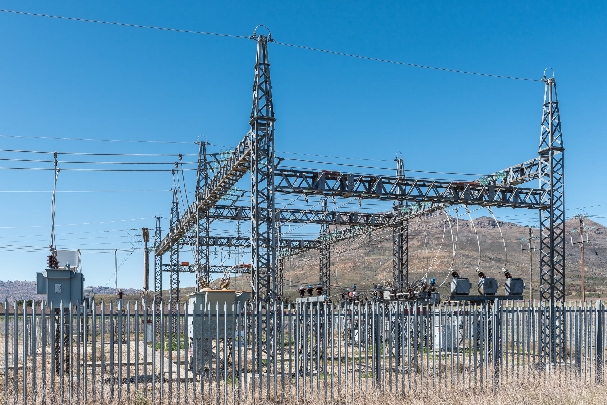 Transformer substation, South Africa